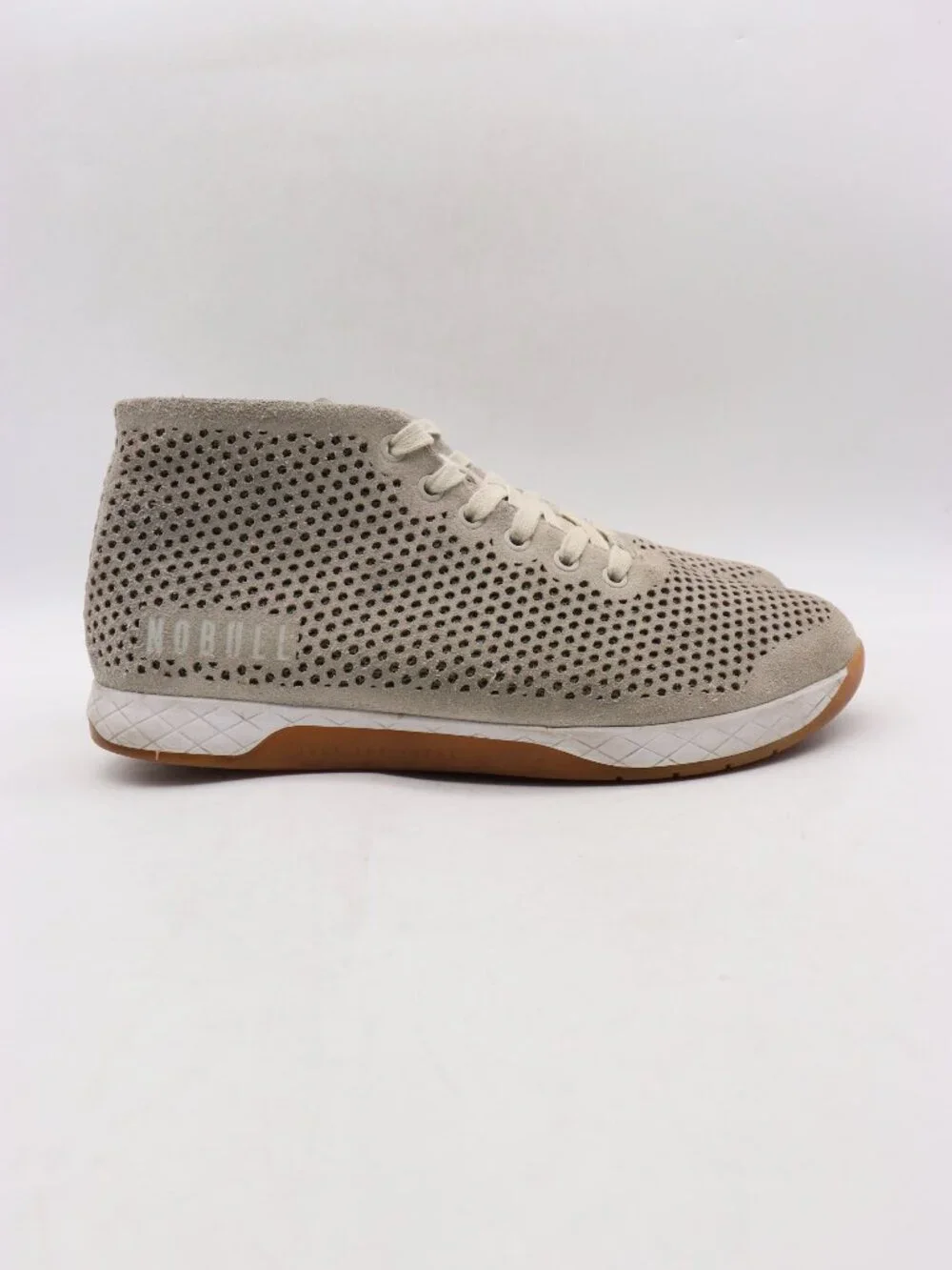 Nobull Shoes Men's Size 10.5 Gray Suede High Top Trainer Gym Sneakers